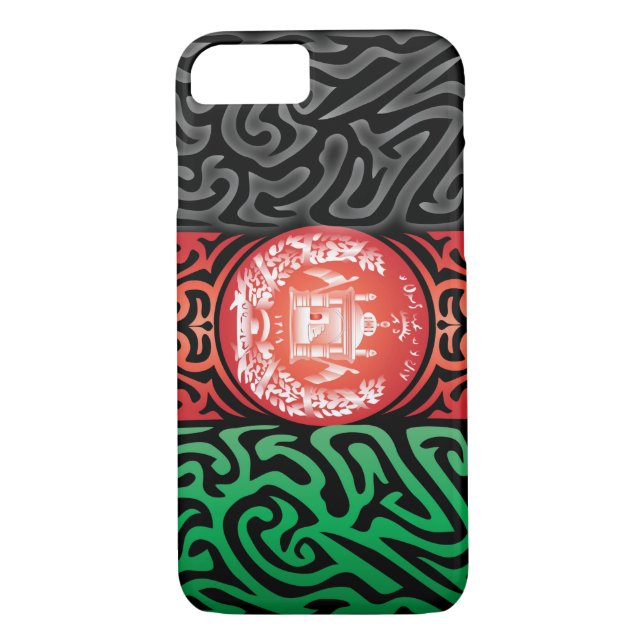 Capa Para iPhone, Case-Mate Abstrato de Afeganistão (Verso)