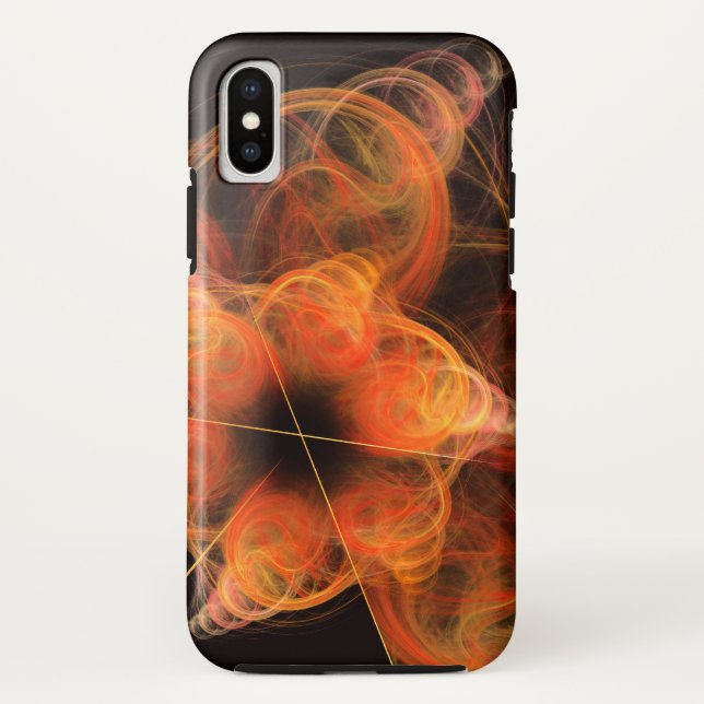 Capa Para iPhone, Case-Mate Abstrato de arte leve (Verso)