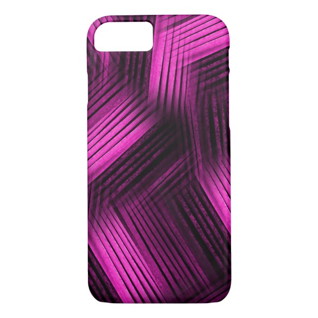 Capa Para iPhone, Case-Mate Abstrato de Contemporâneo Magenta (Verso)