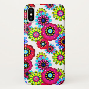 Capa Para iPhone Da Case-Mate Abstrato diversão flores de desenho floral escandi