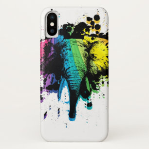 Capa Para iPhone Da Case-Mate Abstrato do Elefante Rainbow