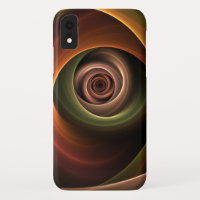 abstrato espiral 3D Cores quentes quentes Arte Fra