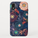 Capa Para iPhone Da Case-Mate Abstrato Floral Design<br><div class="desc">Padrão de Fundo Flor Vintage Abstrato Floral Decorativo</div>