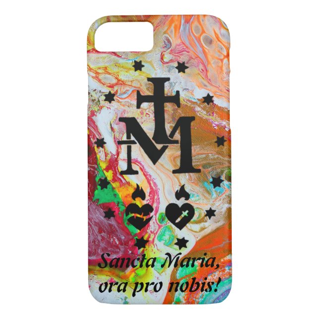 Capa Para iPhone, Case-Mate Abstrato miraculoso da medalha (Verso)