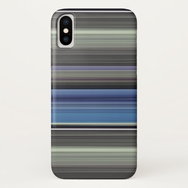 Capa Para iPhone, Case-Mate Abstrato nº 1: Azul e cinza (Verso)