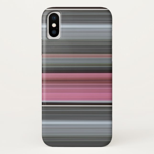 Capa Para iPhone, Case-Mate Abstrato nº 1: Rosa e cinza (Verso)