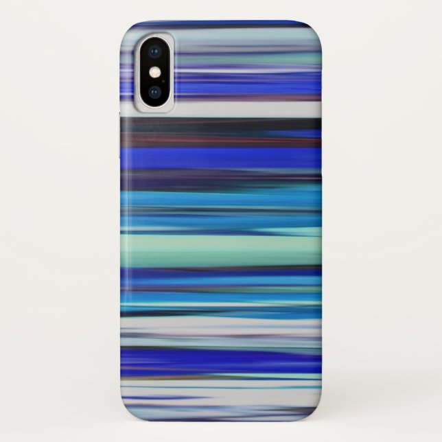 Capa Para iPhone, Case-Mate Abstrato nº 2: borrão azul (Verso)