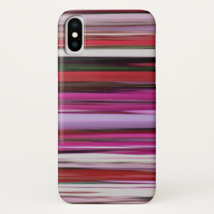 Capa Para iPhone X Abstrato nº 2: Desfocamento vermelho