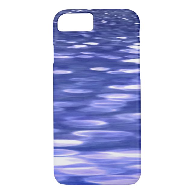 Capa Para iPhone, Case-Mate Abstrato nº 3: Shimmer azul (Verso)