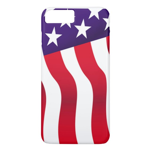 Capa Para iPhone, Case-Mate Abstrato Stars & Stripes (Verso)