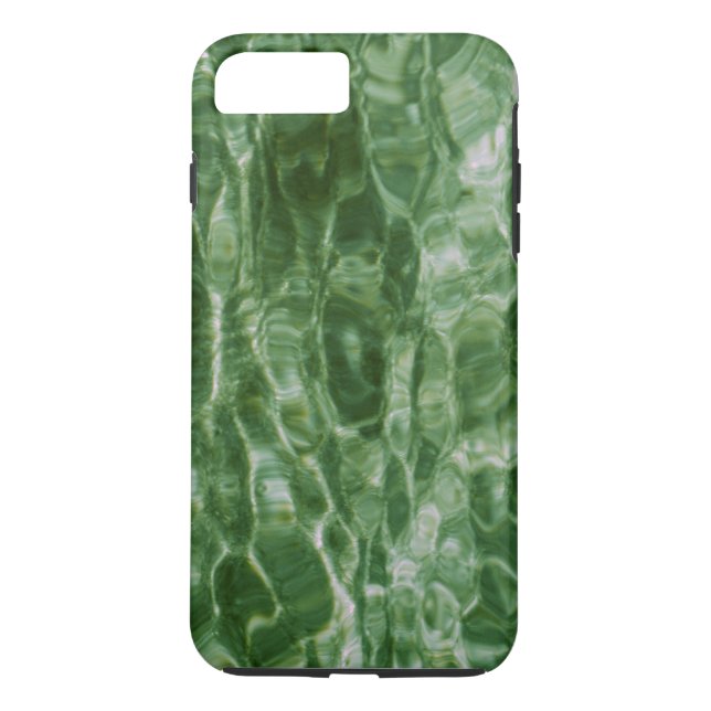 Capa Para iPhone, Case-Mate Abstrato Verde Água iPhone 8/7 Mais Mala Difícil (Verso)
