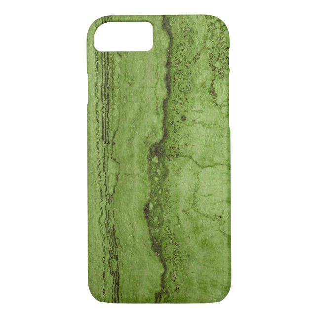 Capa Para iPhone, Case-Mate Abstrato Verde Granite | padrão de mármore de pedr (Verso)