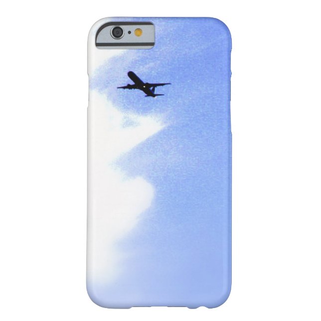 Capa Para iPhone, Case-Mate Acima no céu azul l avião de bordo (Verso)