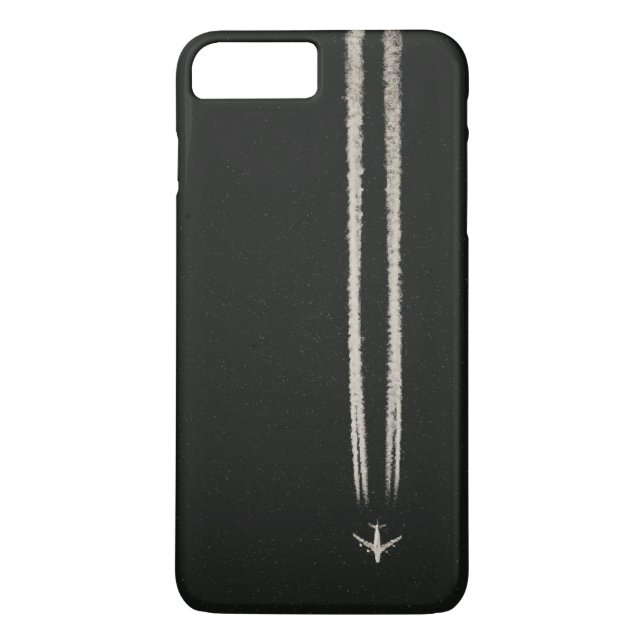 Capa Para iPhone, Case-Mate Acima no Contrail do céu/avião da alta altitude (Verso)