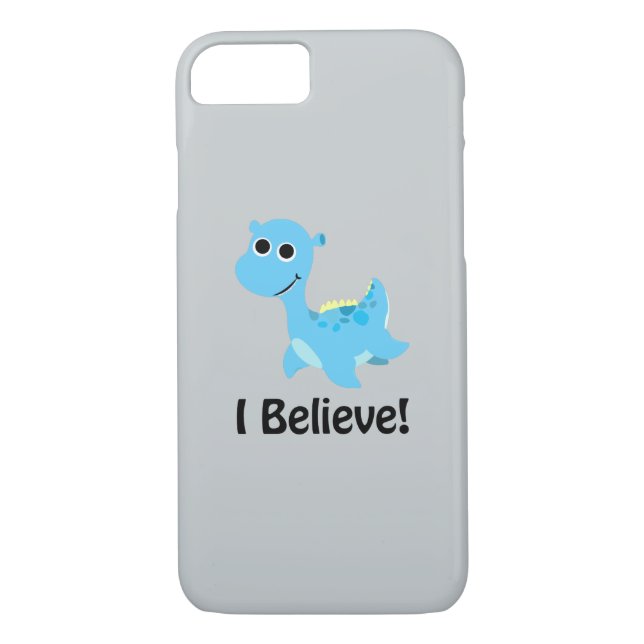 Capa Para iPhone, Case-Mate Acredito! Nessie Azul (Verso)