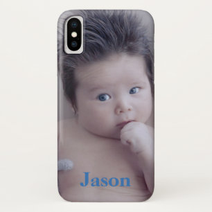 Capa Para iPhone X Adicionar a sua Foto pessoal e texto ou nome