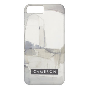 Capa iPhone 8 Plus/7 Plus Adicionar Seu Nome Abstrato De Melhoramento Da Ci