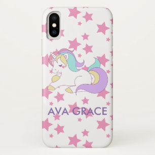Capa Para iPhone Da Case-Mate Adicionar seu nome Cute Magical Unicorn Personaliz