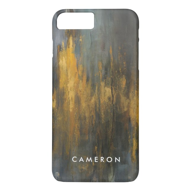 Capa Para iPhone, Case-Mate Adicione seu | conhecido preto e ouro (Verso)