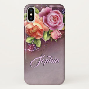 Capa Para iPhone Da Case-Mate Adicione seu nome - caso do iPhone X