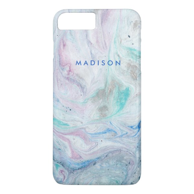 Capa Para iPhone, Case-Mate Adicione seu nome | Marble I (Verso)