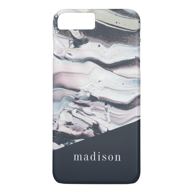 Capa Para iPhone, Case-Mate Adicione sua colheita | marmoreando conhecida de V (Verso)