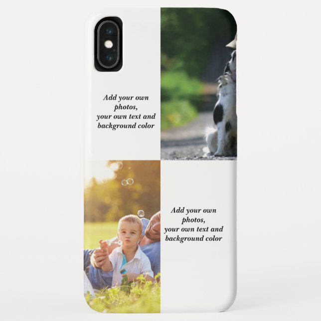 Capa Para iPhone, Case-Mate Adicione suas próprias fotos, texto e plano de fun (Verso)