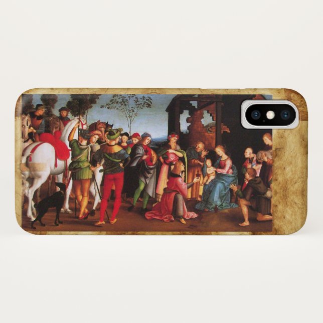 CAPA PARA iPhone, Case-Mate  ADORAÇÃO DO MAGI (Verso (Horizontal))