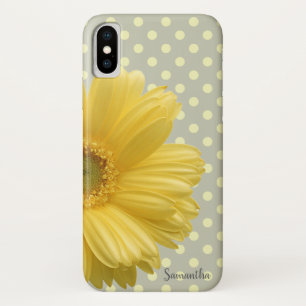 Capa Para iPhone Da Case-Mate Adorável Daisy,Flor,Pontinhos - Personalizado
