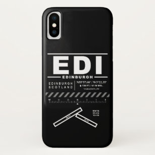 Capa Para iPhone Da Case-Mate Aeroporto EDI de Edimburgo