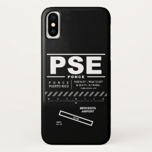 Capa Para iPhone Da Case-Mate Aeroporto PSE de Mercedita