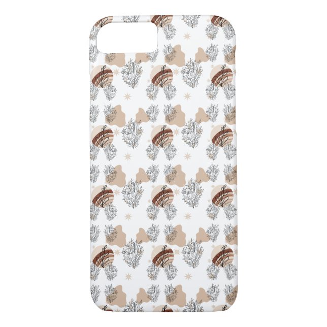 Capa Para iPhone, Case-Mate Aesthetic Boho Wildflowers Flowers  (Verso)