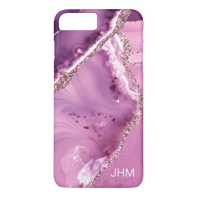 Capa Para iPhone, Case-Mate Ágata Roxa (Verso)