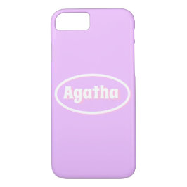 Capa iPhone 8/ 7 Agatha