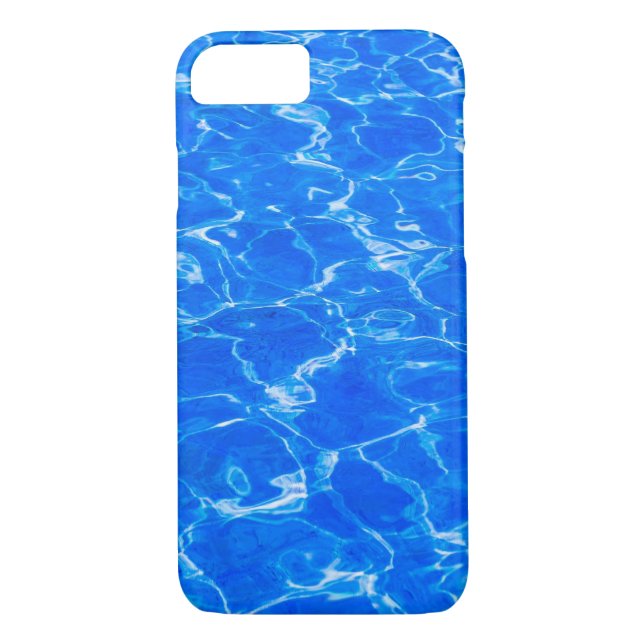 Capa Para iPhone, Case-Mate Água azul fresca (Verso)