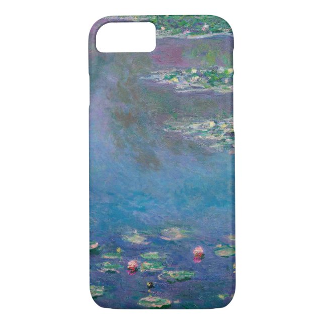 Capa Para iPhone, Case-Mate Água Lily Pond, Monet (Verso)