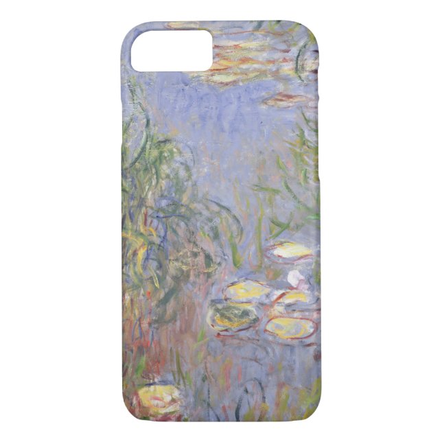 Capa Para iPhone, Case-Mate Água-Lírios de Claude Monet |, conjunto de grama (Verso)