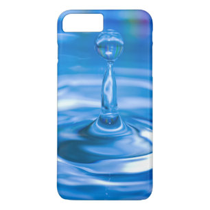 Capa Para iPhone Da Case-Mate água ripada azul com gota