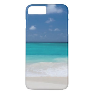 Capa iPhone 8 Plus/7 Plus Água tropical de turquesa da praia