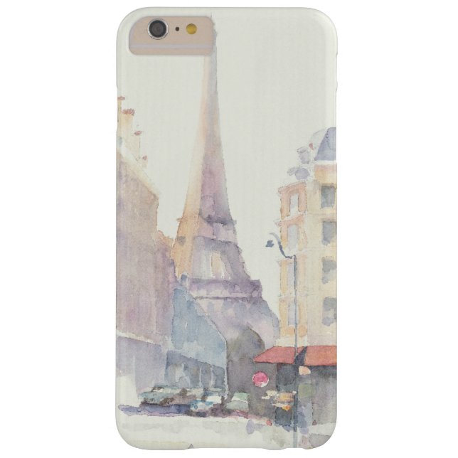Capa Para iPhone, Case-Mate Aguarela da torre Eiffel | Paris (Verso)