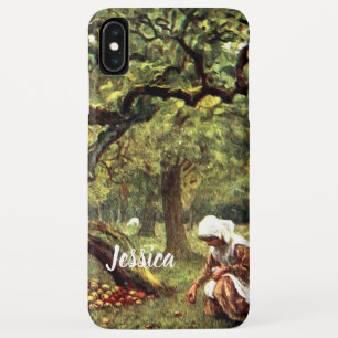 Capa Para iPhone Da Case-Mate Aguarela do Victorian: Maçãs da colheita da meni