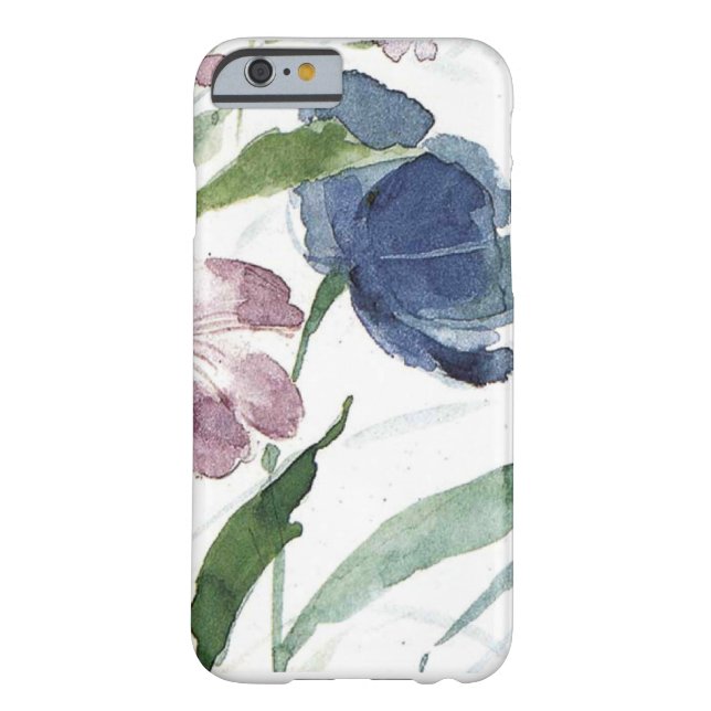 Capa Para iPhone, Case-Mate aguarela floral (Verso)