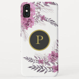 Capa Para iPhone Da Case-Mate Aguarela magenta floral do Hydrangea do *~*