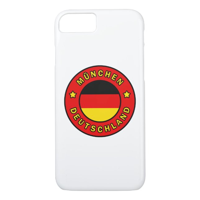 Capa Para iPhone, Case-Mate Alemanha München (Verso)