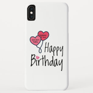 Capa Para iPhone Da Case-Mate Alguém que eu amo era nascer hoje - Feliz Anivers