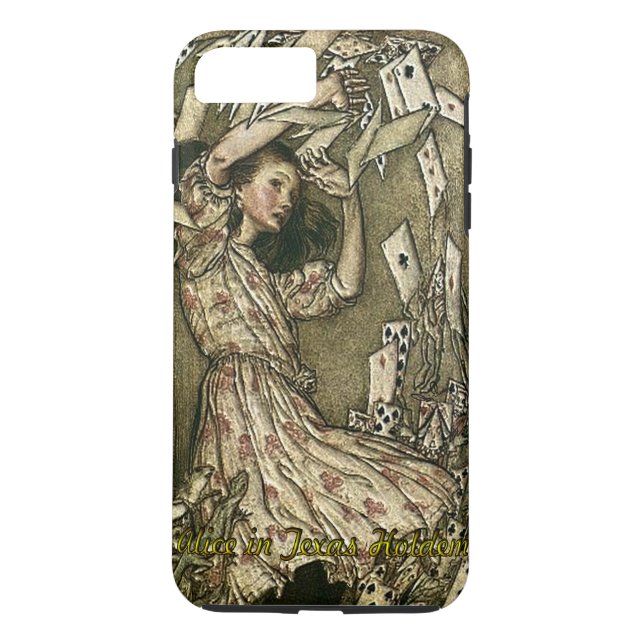 Capa Para iPhone, Case-Mate Alice no Texas Holdem Poker (Verso)
