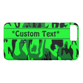 Capa Para iPhone Da Case-Mate Alienígena Verde com texto personalizado