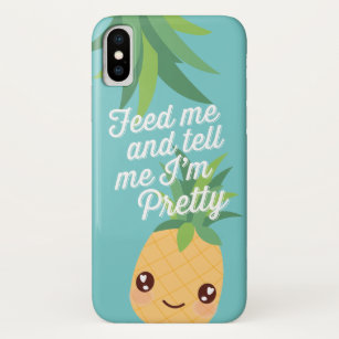 Capa Para iPhone Da Case-Mate Alimente-me & diga-me que eu sou abacaxi   bonito