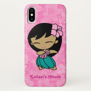 Capa Para iPhone Da Case-Mate Aloha Honis Rosa Hula Girl Havaiana