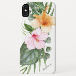 Capa Para iPhone Da Case-Mate Aloha Tropical Floral com seu nome